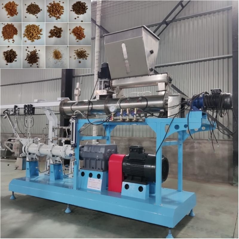 Wet Type Twin Screw Feed Extruder Machine voor hoge prestaties