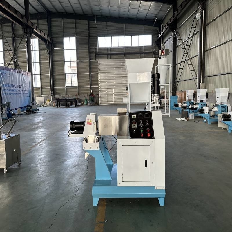 150 kg/h drijvende visvoer extruder maatwerk kleur