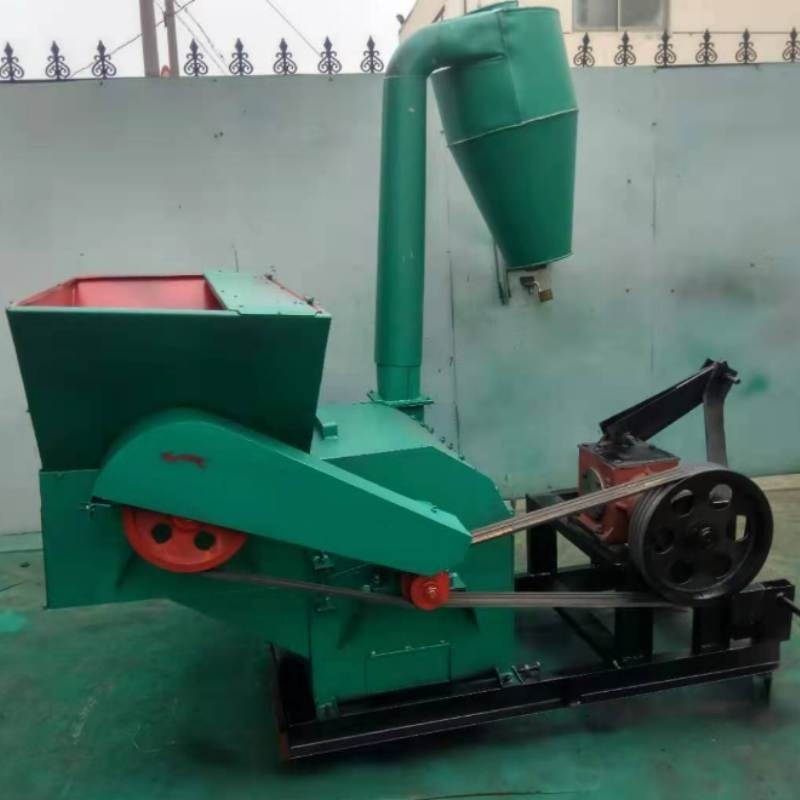 0.9-2t/H Output Grinder Crusher Machine 22kw Custom Color Houtbrekers