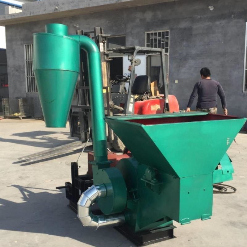 0.9-2t/H Output Grinder Crusher Machine 22kw Custom Color Houtbrekers
