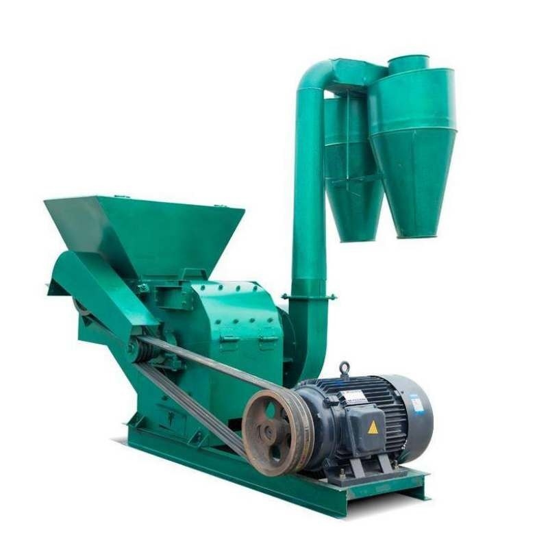 0.9-2t/H Output Grinder Crusher Machine 22kw Custom Color Houtbrekers