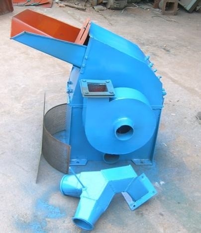 1.2-2.5t/h Houtbreker Machine voor het slijpen van maïs stengels en pinda's schelpen Grinder Crusher Machine Custom kleur