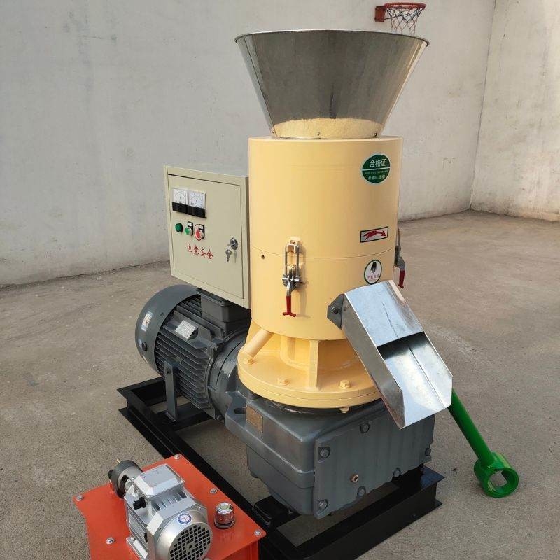 1 ton/uur Houtzaagstof Pellet Maker Fuel Pellet Mill Aanpasbare kleur