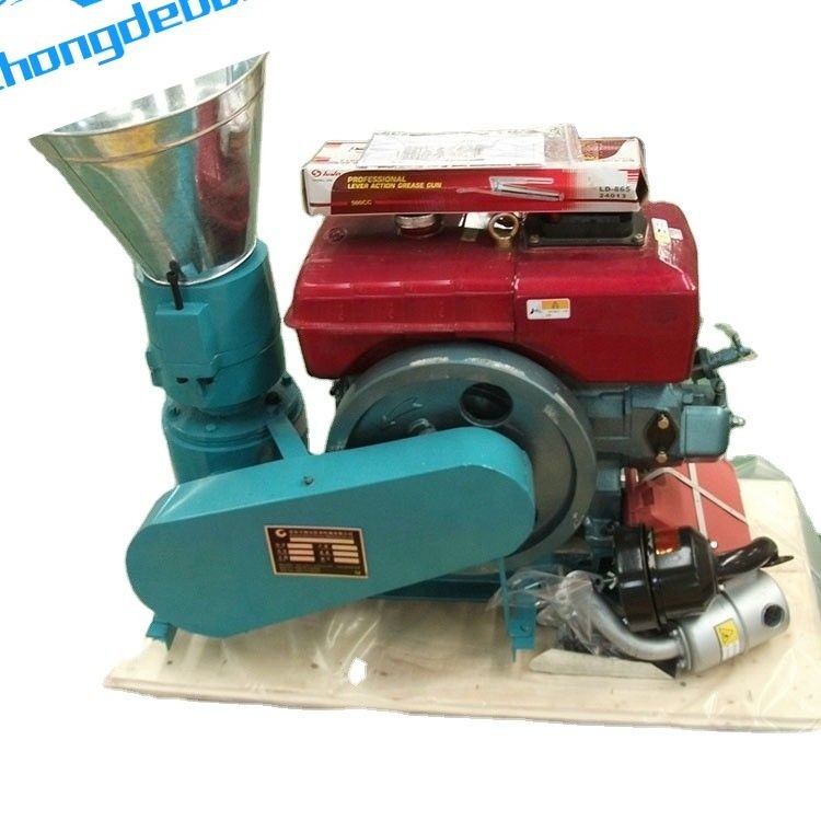 Voeder voor dieselmotoren Houtpellet Mill Machine 60-800 kg/h Voor pluimveevoeder
