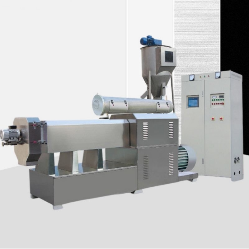 Volledig automatische drijvende voeder extruder machine drijvende visvoer productielijn 5,5 kW