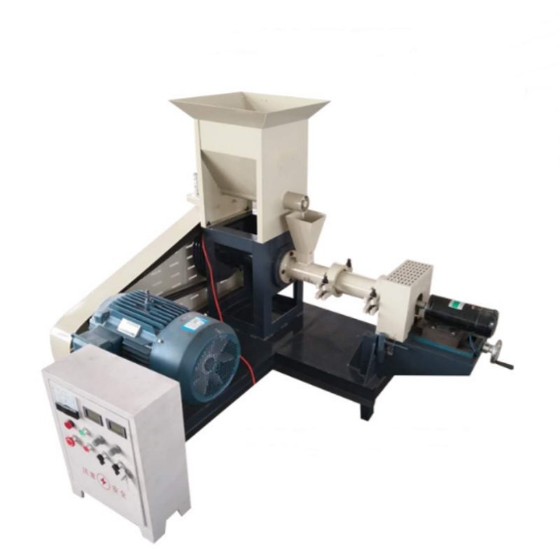 Maïs en soja droogsoort visvoer extruder droog extrusietoestel 80 kg/uur