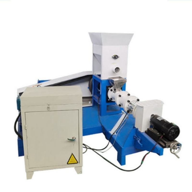 Maïs en soja droogsoort visvoer extruder droog extrusietoestel 80 kg/uur