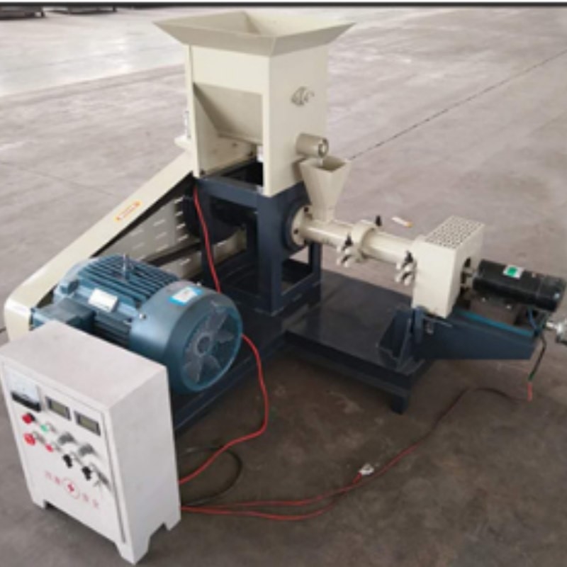 Maïs en soja droogsoort visvoer extruder droog extrusietoestel 80 kg/uur