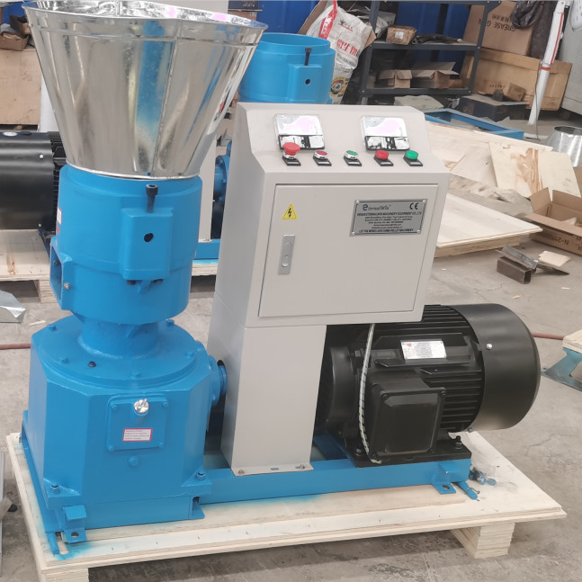 1-2TPH-machine voor het maken van voerpellets/machine voor het maken van voer/koeien varkens kippen visvoerpellets productielijn