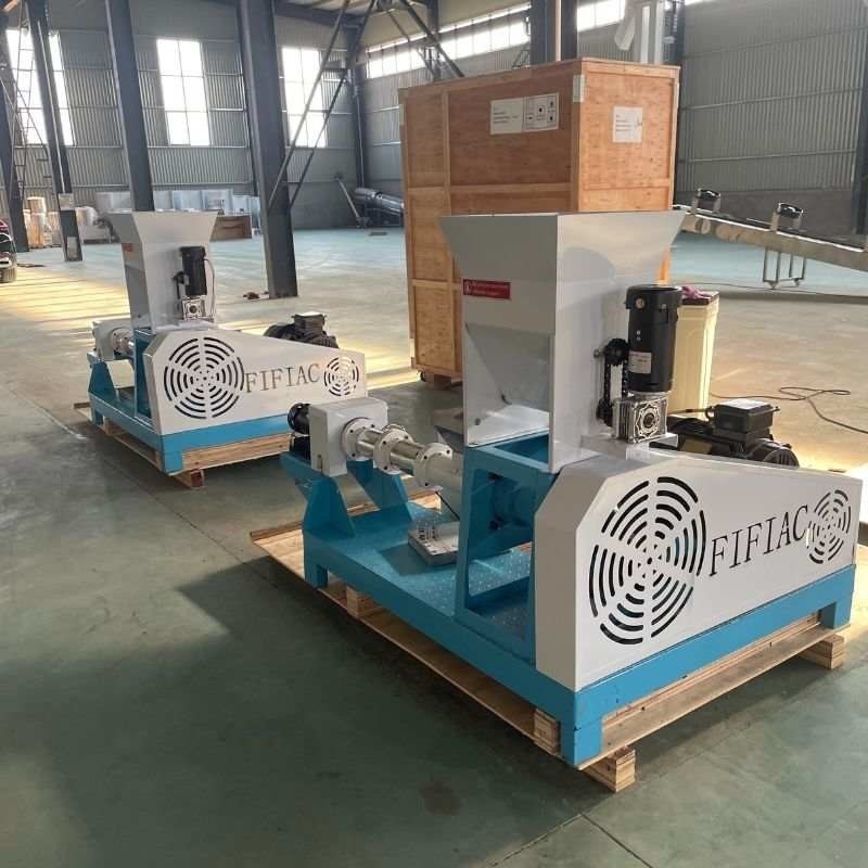 DGP droog type drijvend visvoer hondenvoer extruder enkel schroef granulator granen zaden maïs maïs soja extruder