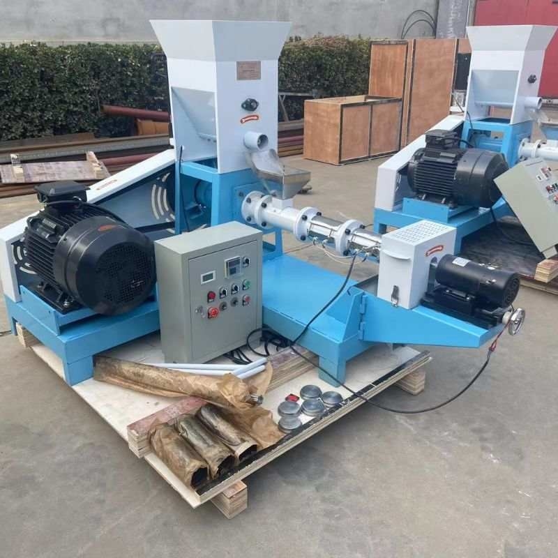 Dry wet types Feed Pellet Extruder voor soorten visvoer voor watervoer