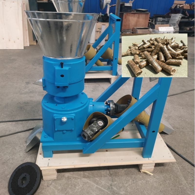 PTO-pelletfabriek voor de productie van houtpelletten Houten behuizing ≤ 80 dB