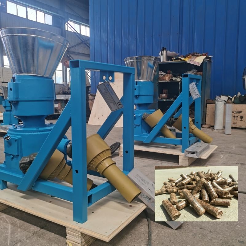 PTO-pelletfabriek voor de productie van houtpelletten Houten behuizing ≤ 80 dB