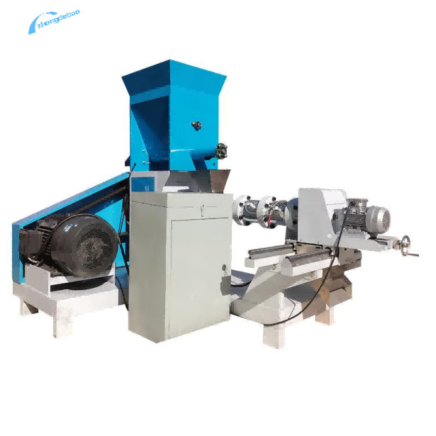 600-1000 kg/uur schroefvoer extruder voor de productie van voer voor huisdieren en zwevende vissen