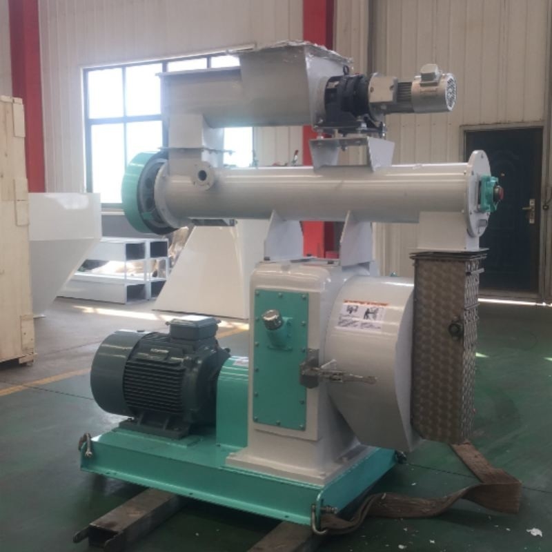 1-1.5 T/H Voederpellet Maker Ring Die Horizontale Granulator In Voederfabrieken Boerderijen En fokindustrie