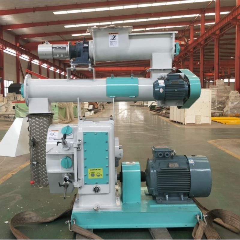 1-1.5 T/H Voederpellet Maker Ring Die Horizontale Granulator In Voederfabrieken Boerderijen En fokindustrie