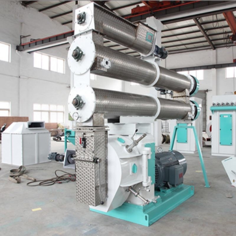 2-4 T/H Ring Die Feed Pellet Mill met een enkele conditioner