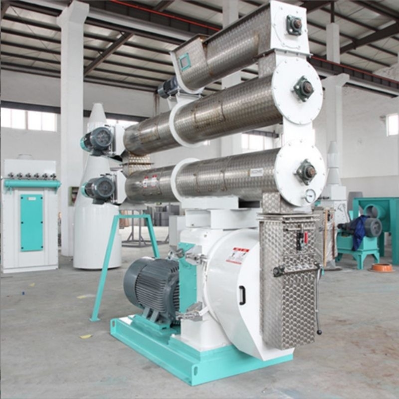 2-4 T/H Ring Die Feed Pellet Mill met een enkele conditioner