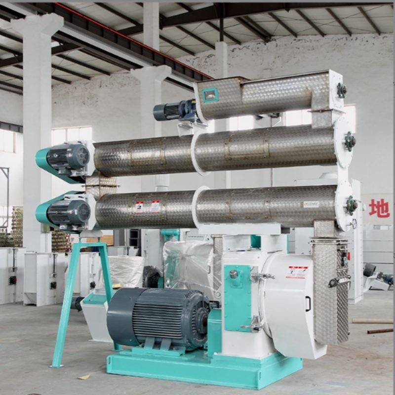 2-4 T/H Ring Die Feed Pellet Mill met een enkele conditioner