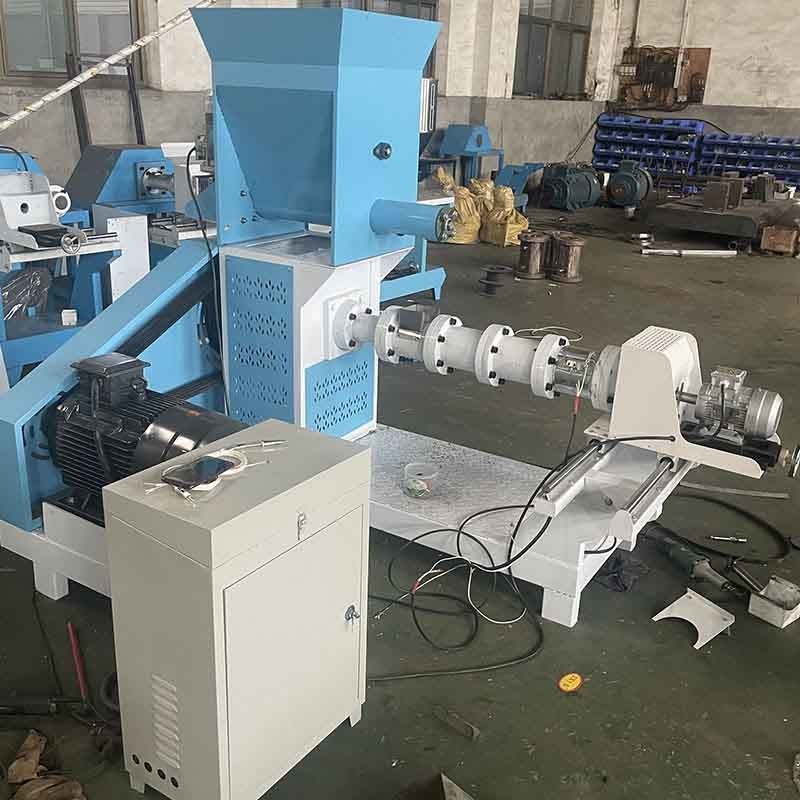 Gepersonaliseerde pelletvoer voor huisdieren Floating Fish Feed Production Line voor aquacultuurbedrijven