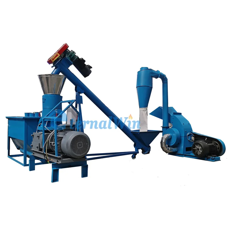 55-160kw Power Wood Pellet Mill voor aangepaste spanning en 380V/50HZ/3Fase-operatie