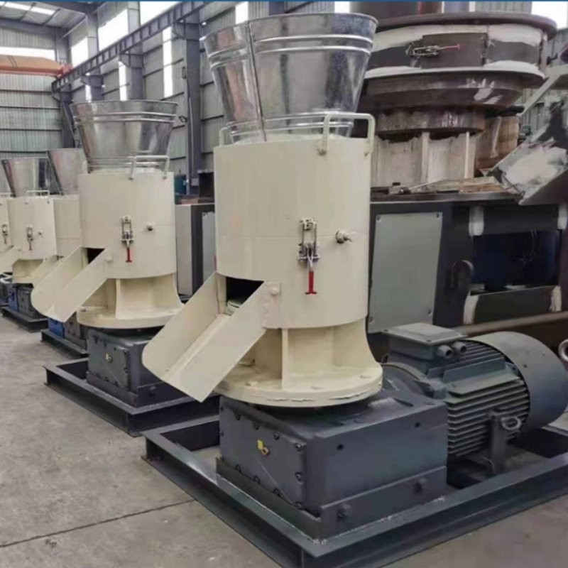 Op maat gemaakte 7.5KW Houtpellet Biomassa Pellet Machine Kleine Biomassa Pellet Machine Volledig Automatische Pellet Machine