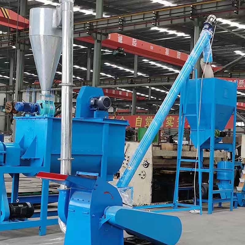 Kippenvarken Veevoerpelletfabriek Dierenvoerpelletproductielijn 1 ton per uur Voederpelletfabriek