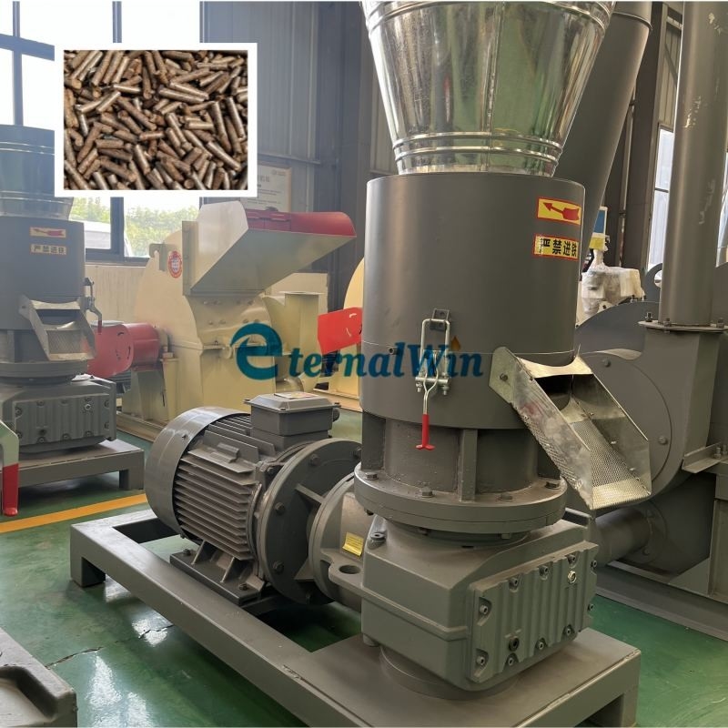 Houtpelletfabriek Biomassabrandstof Houtpellet Productielijn Houtpelletiser