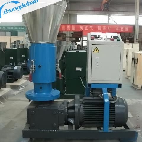 Verplaatsbare rolhoutpelletfabriek 80-120 kg/uur voor biomassapellet