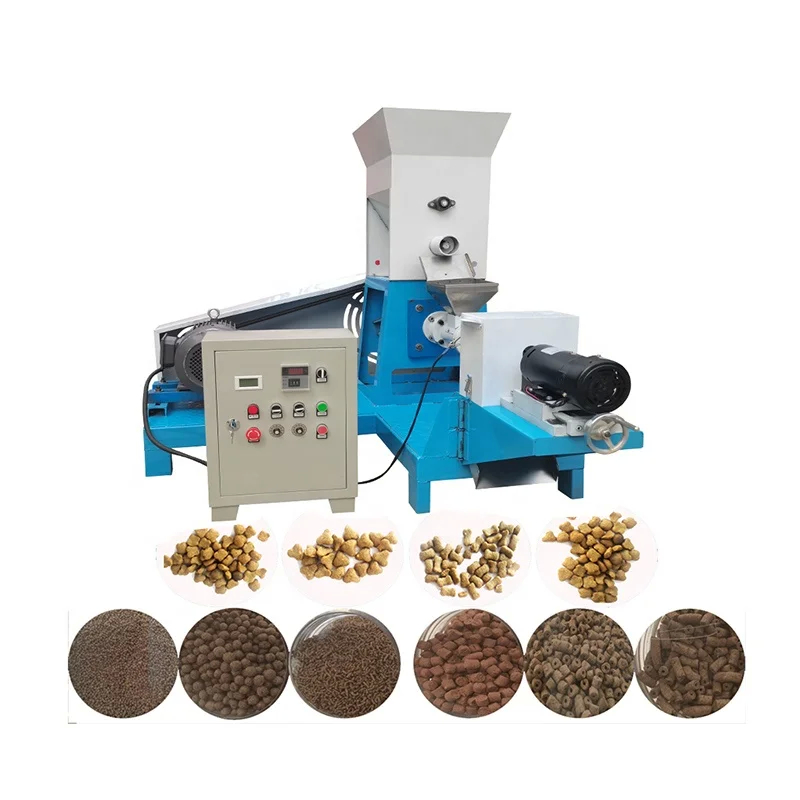 Elektrische verwarmingsmachine voor het maken van visvoerpellets Capaciteit 50~2000kg/h 220V/380V/415V/440V Spanning
