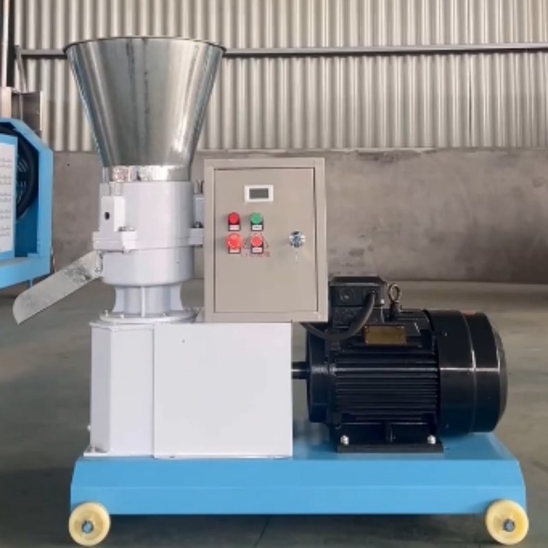 Automatisch smeersysteem Pellet Mill Machine met aangepaste spanning