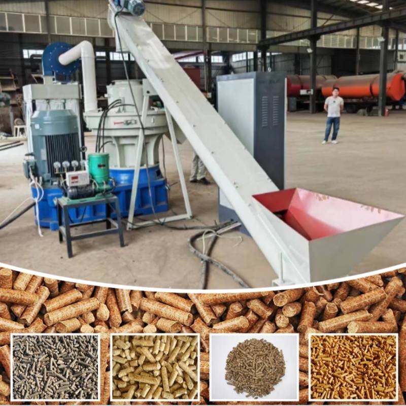 Landbouw en industriële afvalverwerking slijtagebestendige lange levensduur Grote productie Ring Die Wood Pellet Mil