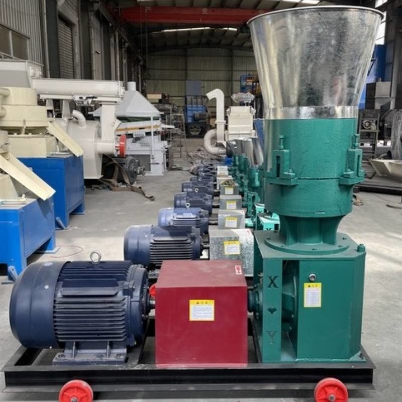 Professionele pelletfabriek voor grootschalige productie van biomassabrandstof