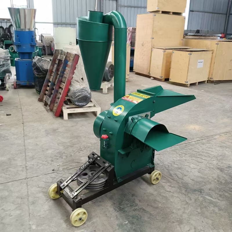 Kleine houtpelletmachine voor houtpelletfabriek gemaakt van hoogkoolstofstaalbladmateriaal