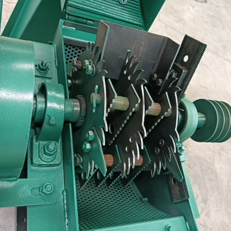 Kleine houtpelletmachine voor houtpelletfabriek gemaakt van hoogkoolstofstaalbladmateriaal