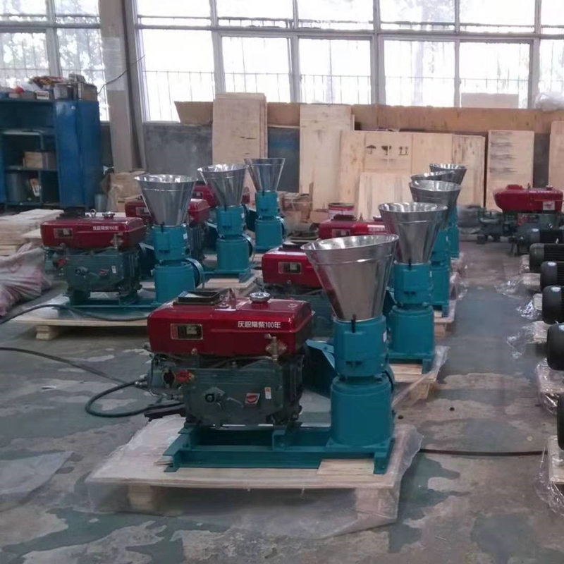 300-400 kg/uur pelletmachine voor huisdierenvoeding met een hoge productiviteit