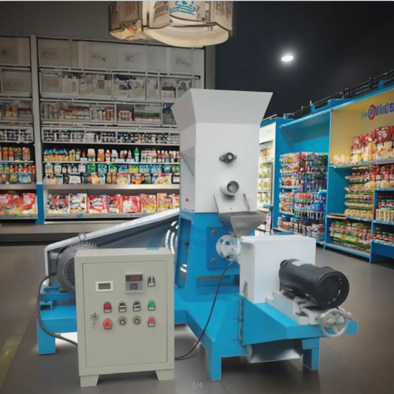 Automatische extrudermachine van roestvrij staal Puff Corn Balls Snacks Diesel Elektrische energie gebruikt