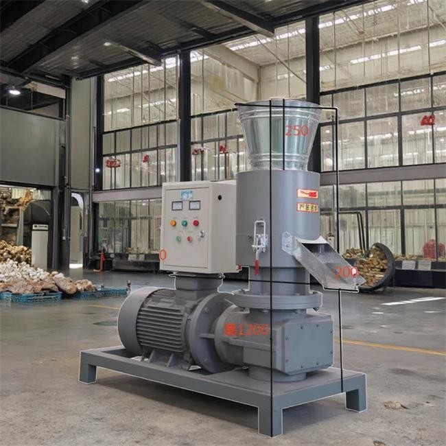 Nieuwe houtkorrelmachine Biomassaafval Zaagselpelletfabriek voor veevoer- en landbouwindustrie