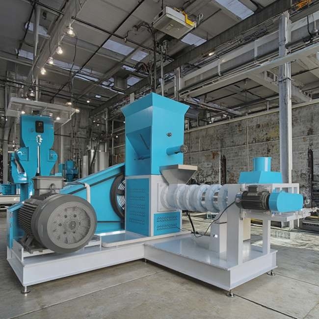 Productie van garnalenvoeder Extruder voor visvoeder van droog type met roestvrij staal en koolstofstaal