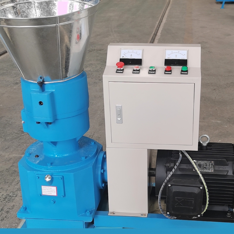 200-300 KG/H Capaciteit Voederpellet Mill Machine Hoog productieve diervoedervoederverwerkingsmachine voor vogels 7.5kw motor