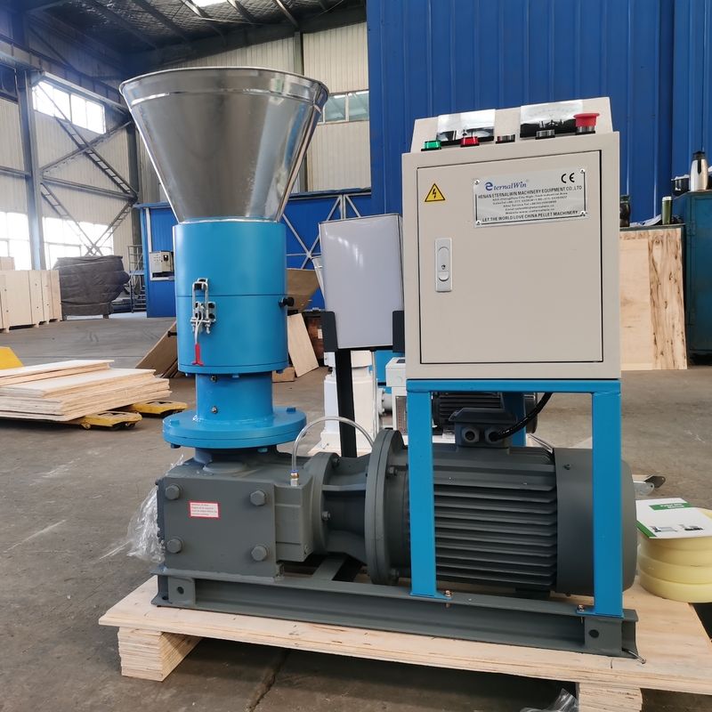 Makkelijk te verplaatsen houtpelletmachine Nieuw product Houtmolen Machine 80kg/h Houtpelletmolen