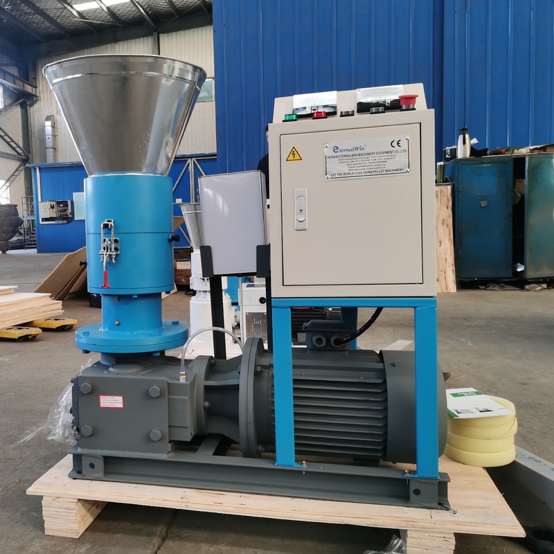 Makkelijk te verplaatsen houtpelletmachine Nieuw product Houtmolen Machine 80kg/h Houtpelletmolen