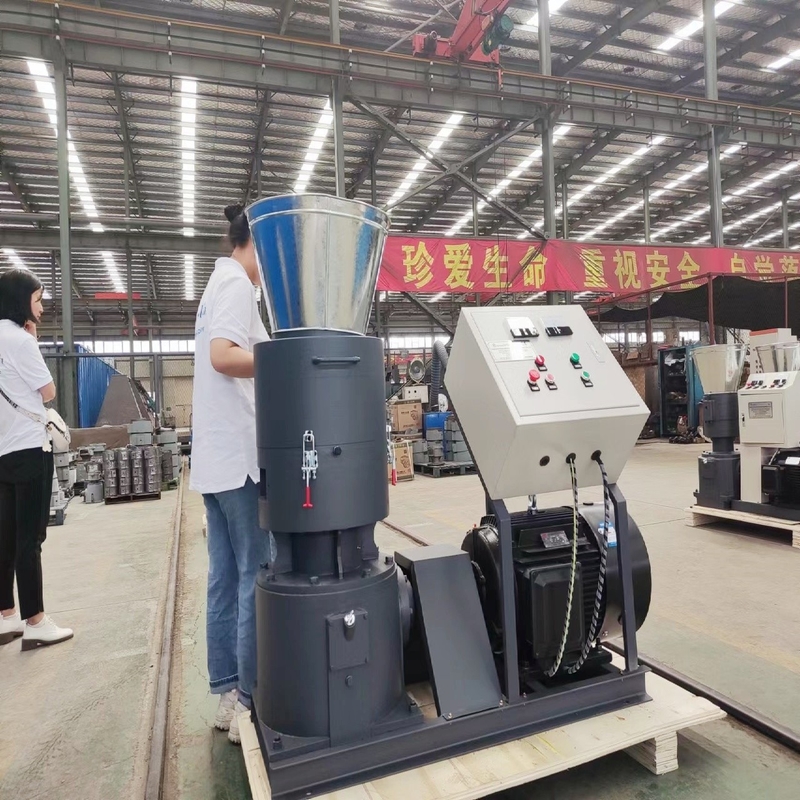 Brid voer maken machine goede kwaliteit voer pellet machine gemakkelijk bewegen hout pellet machine