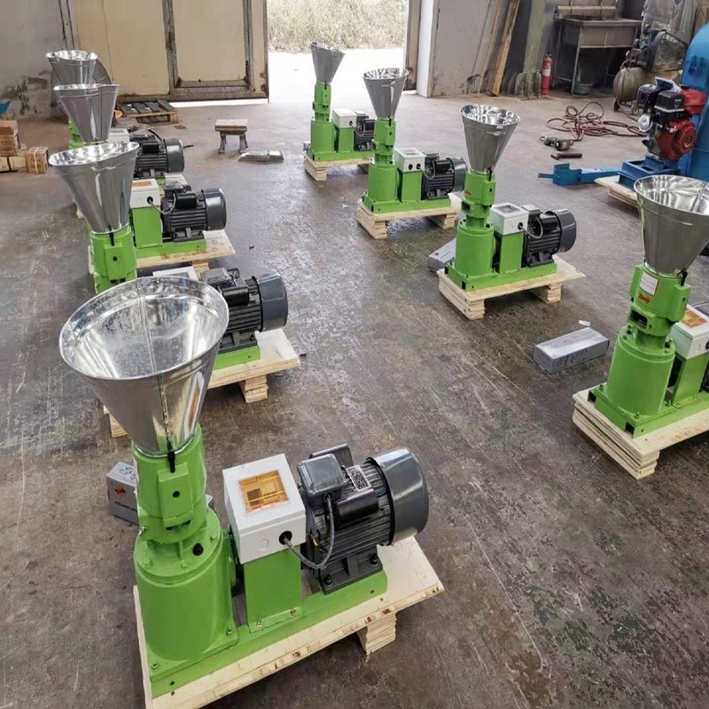 Kleinschalige pelletmachine voor diervoeders 4 kW motor Elektrisch diervoedermolen