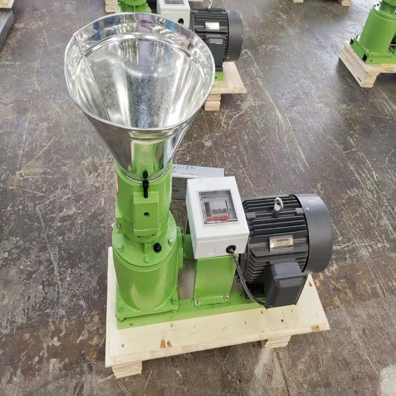Kleinschalige pelletmachine voor diervoeders 4 kW motor Elektrisch diervoedermolen