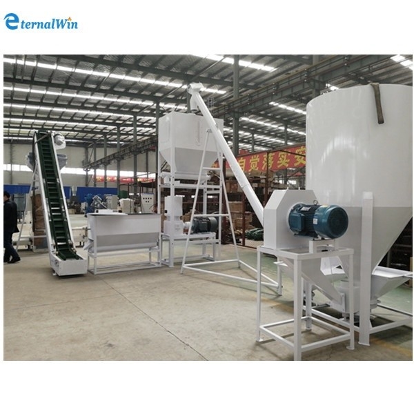 1000-5000 kg/h Houtpelletmachine Volledige set Houtmolen Productielijn