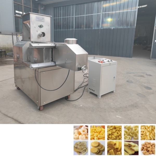 CE-goedkeuring schroefvoedsel-extrudermachine voor maïsstokpenpufmachine