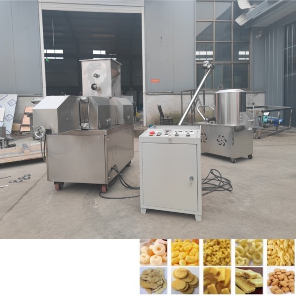 CE-goedkeuring schroefvoedsel-extrudermachine voor maïsstokpenpufmachine