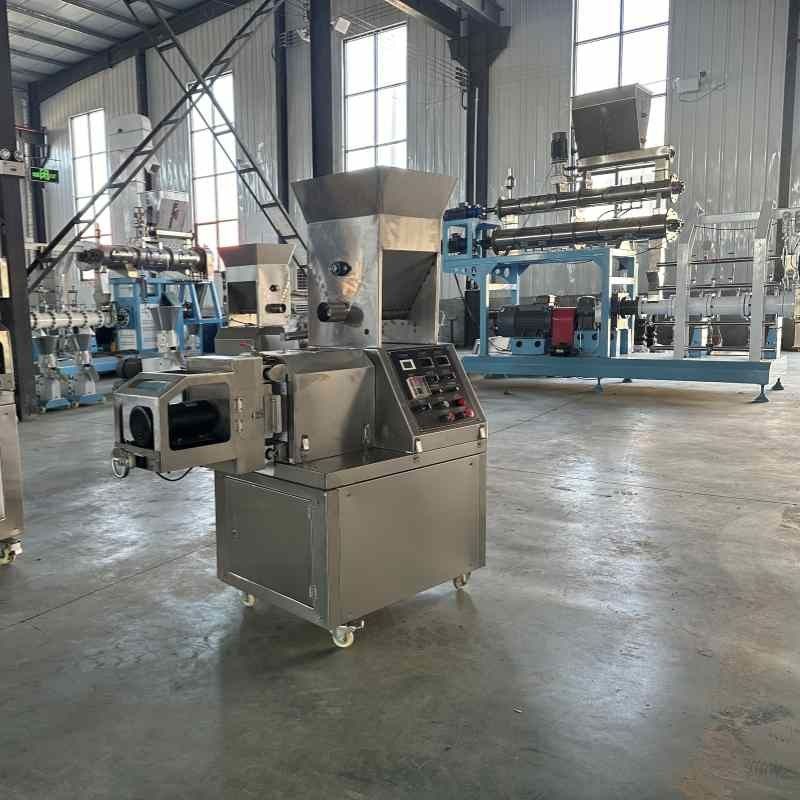 voer voor katten en honden, feed extruder, voedselproductiemachine, gepofte maissnacks