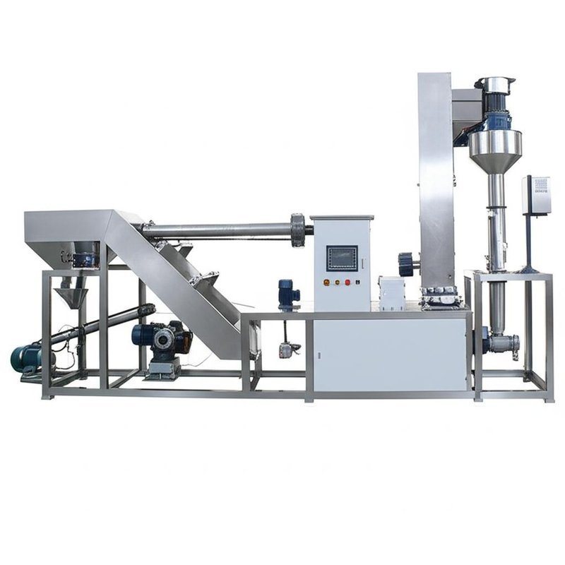 Hoge Temperatuur en Hoge Druk Visvoer Extruder met Sterilisatie en Verbeterde Verteerbaarheid voor Aquacultuur